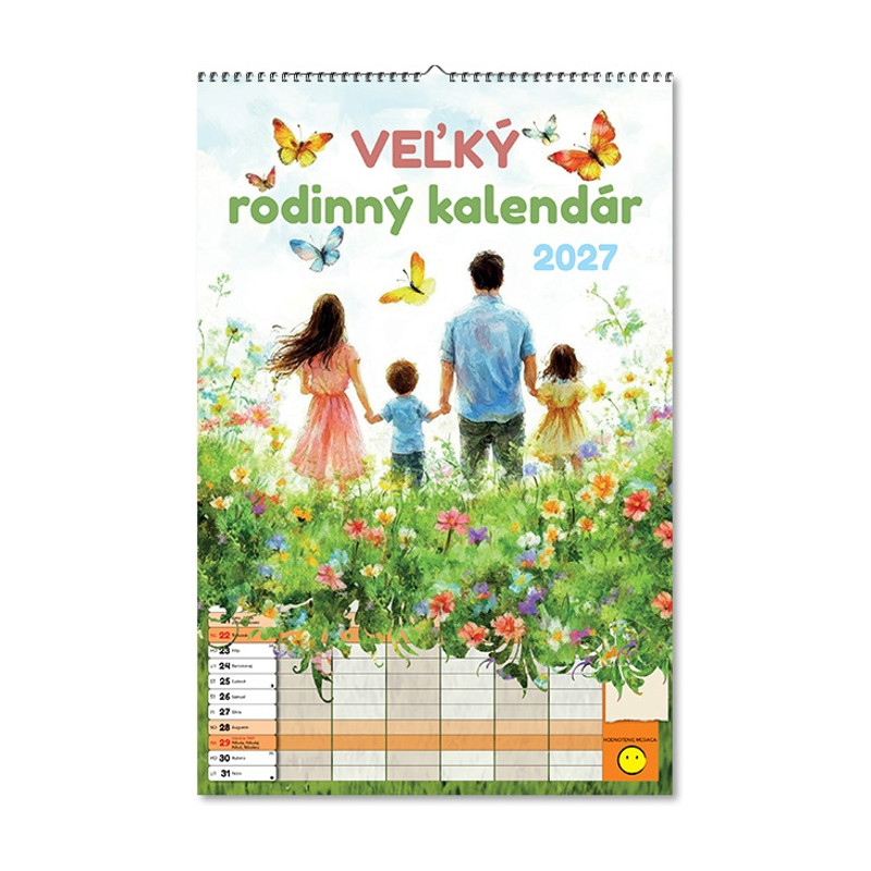 Nástenný veľký rodinný