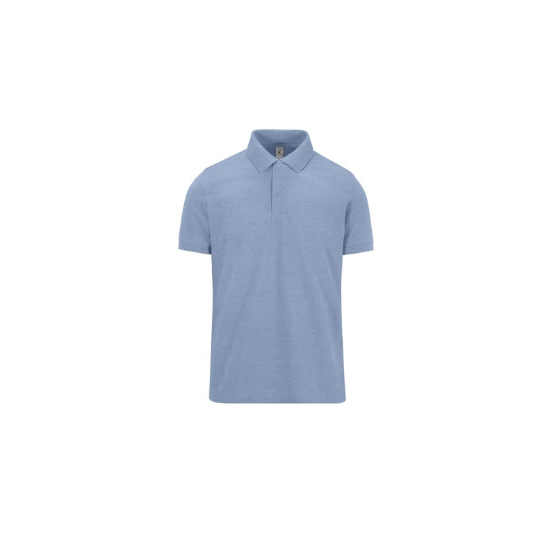 MY POLO 210, heather modrá, XL