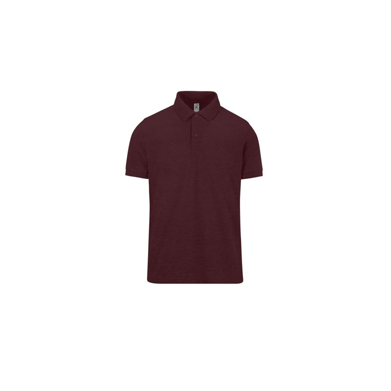 MY POLO 210, heather bordová, 3XL