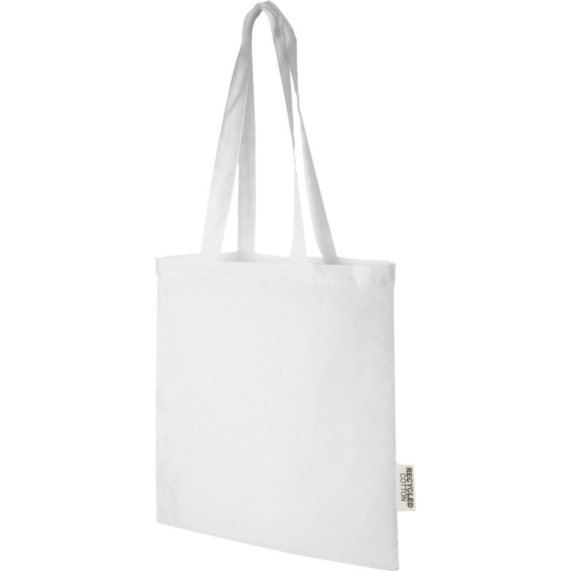 Recyklovaná taška MADRAS 140 g/m2, biela