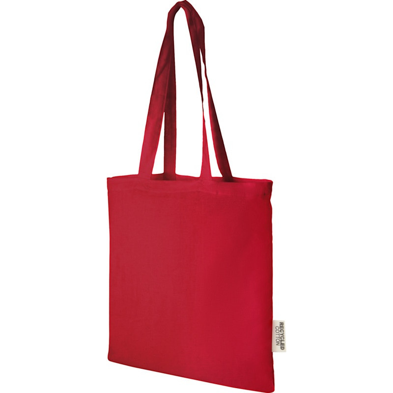 Recyklovaná taška MADRAS 140 g/m2, červená