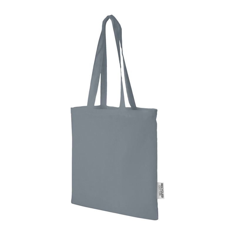 Recyklovaná taška MADRAS 140 g/m2, sivá
