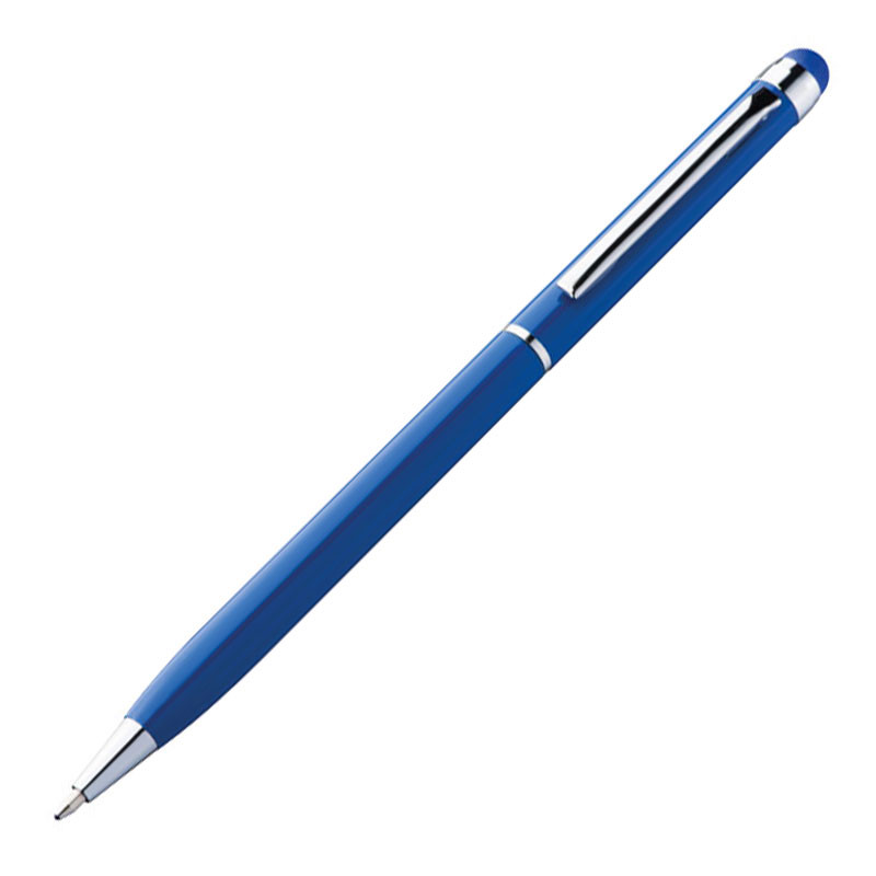 Glôčkové pero a stylus (modrá náplň)