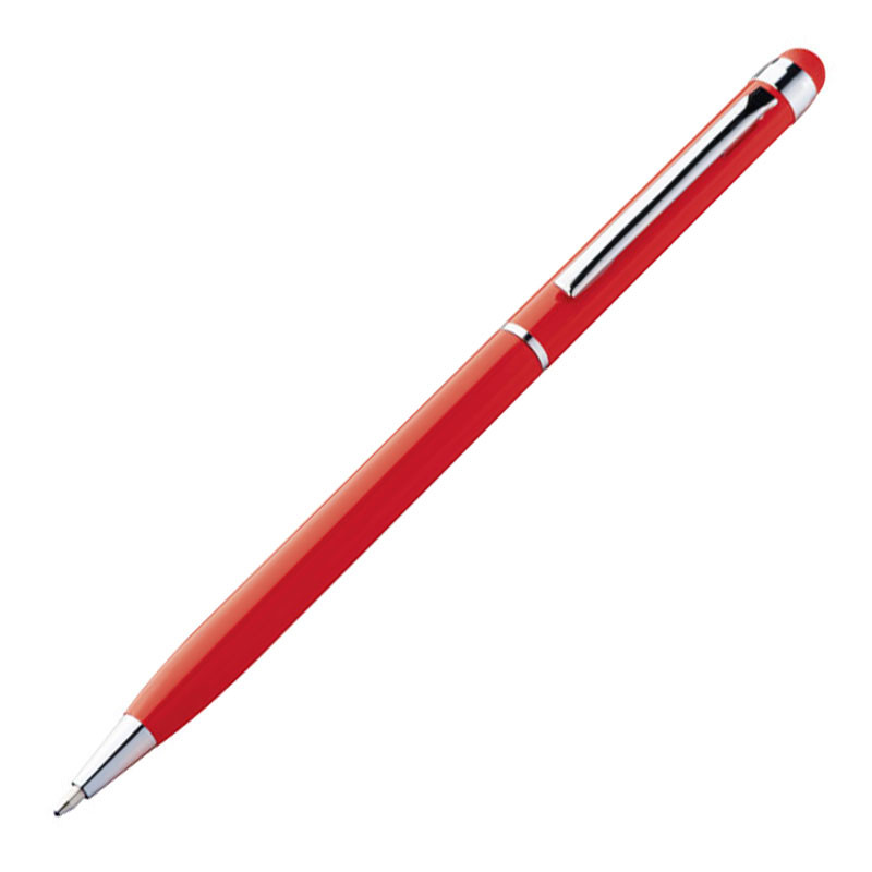 Glôčkové pero a stylus (modrá náplň)