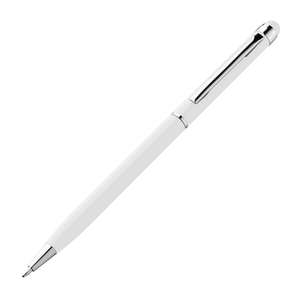 Glôčkové pero a stylus (modrá náplň)