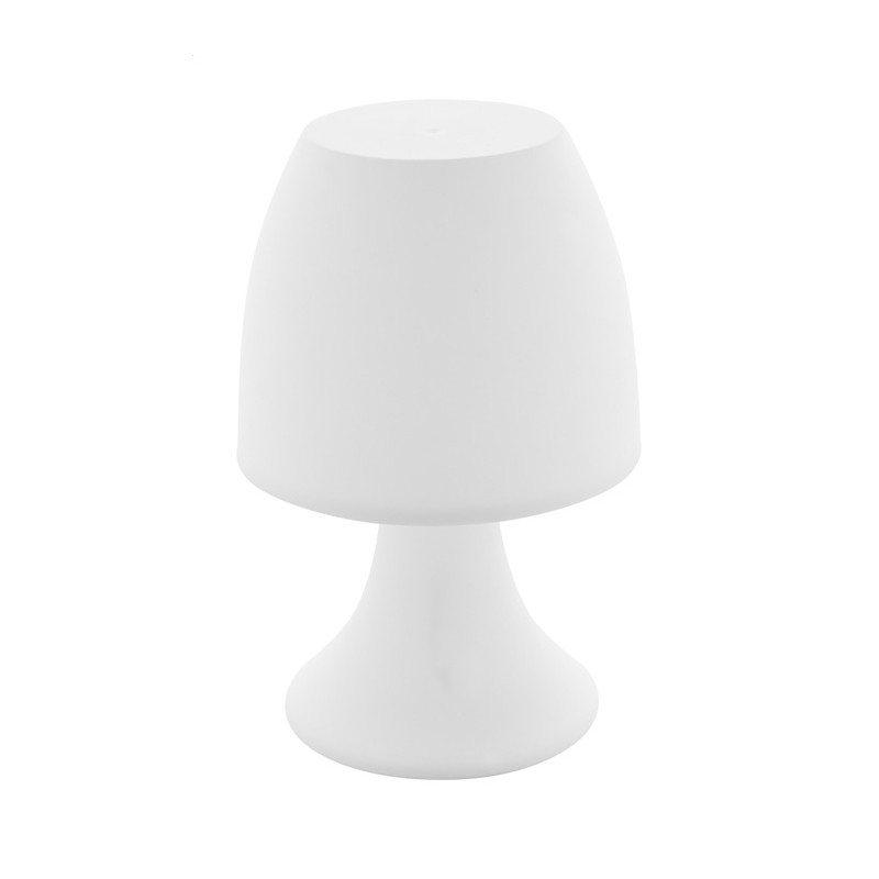 Plastová stolová lampa