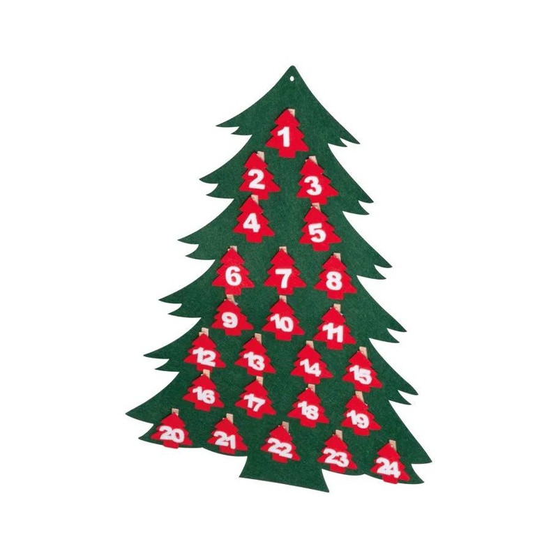 Filcový adventný kalendár SARATOV