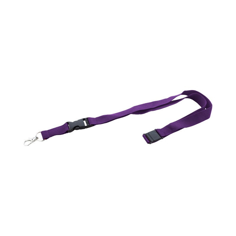 RPET lanyard s prackou a bezpečnostnou sponou