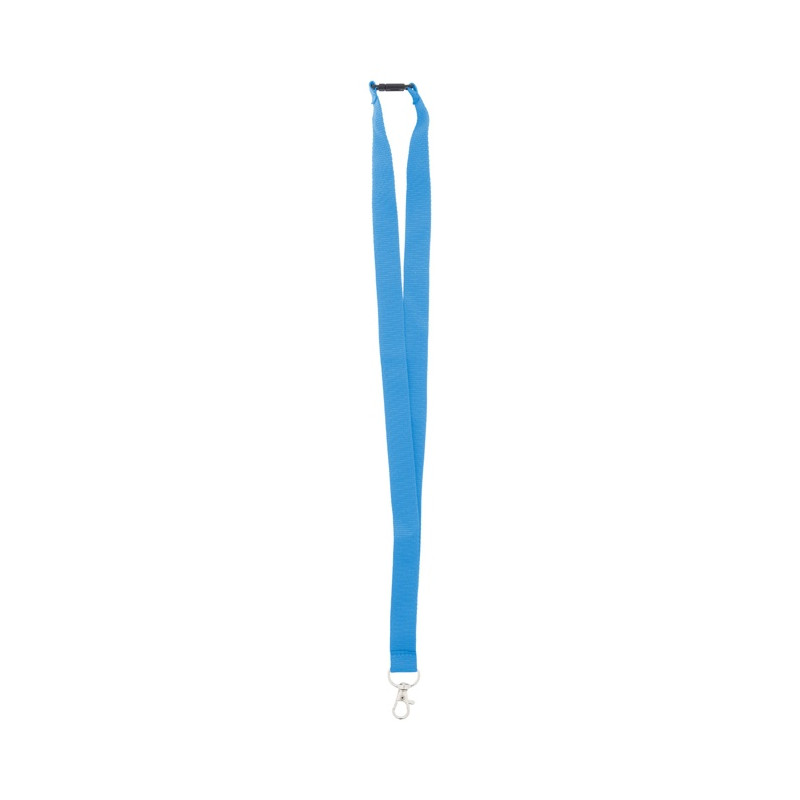 RPET lanyard s bezpečnostnou sponou