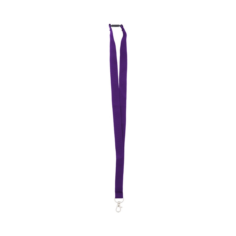 RPET lanyard s bezpečnostnou sponou