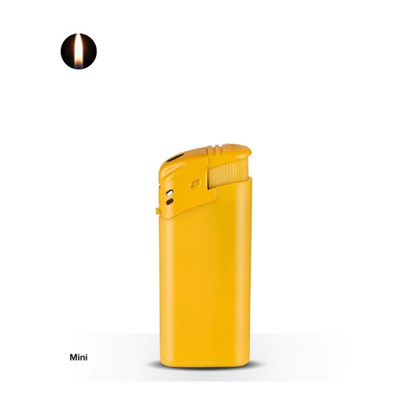 Mini piezoelektrický zapaľovač, yellow/ žltá