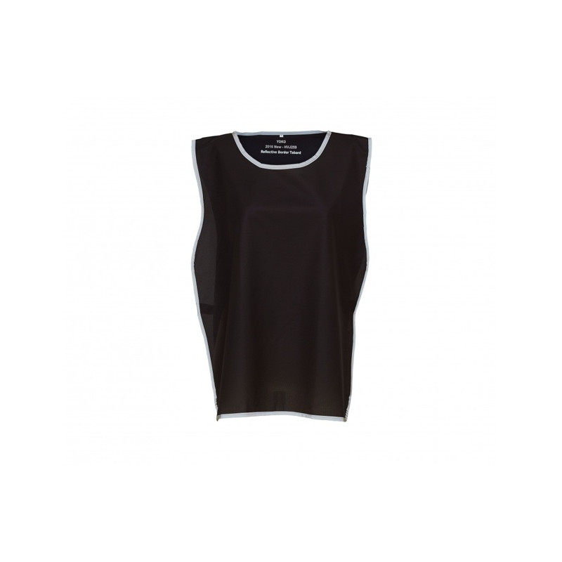 Reflexná vesta, čierna, L/XL