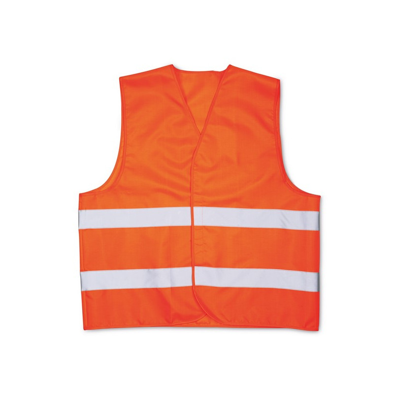 Bezpečnostná reflexná vesta, oranžová