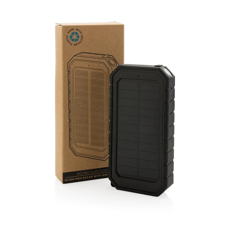 Bezdrôtová solárna powerbanka 10000mAh 10W