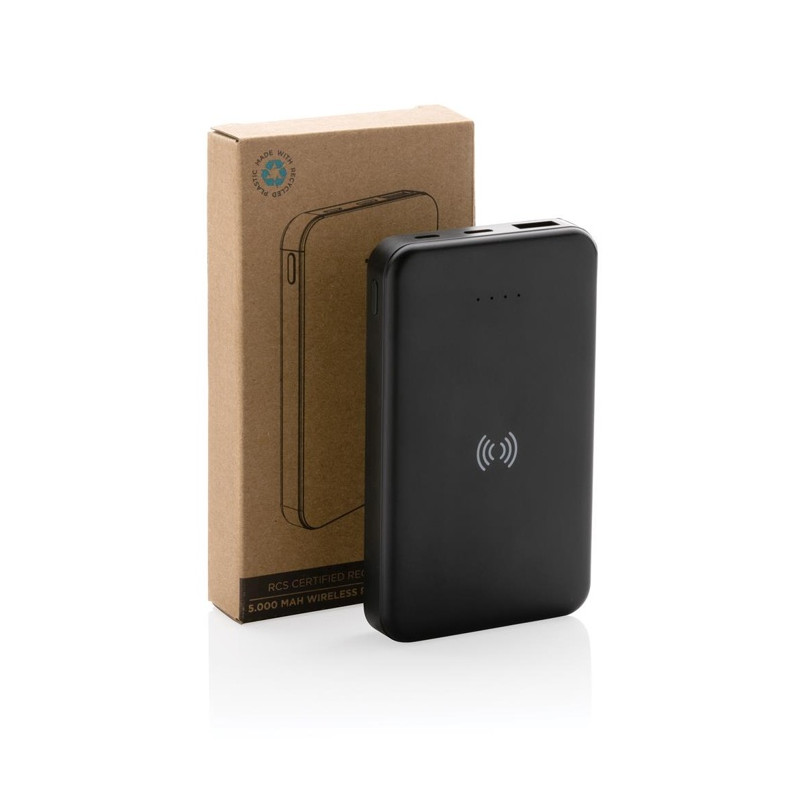 Bezdrôtová powerbanka 5000 mAh 5W, RCS