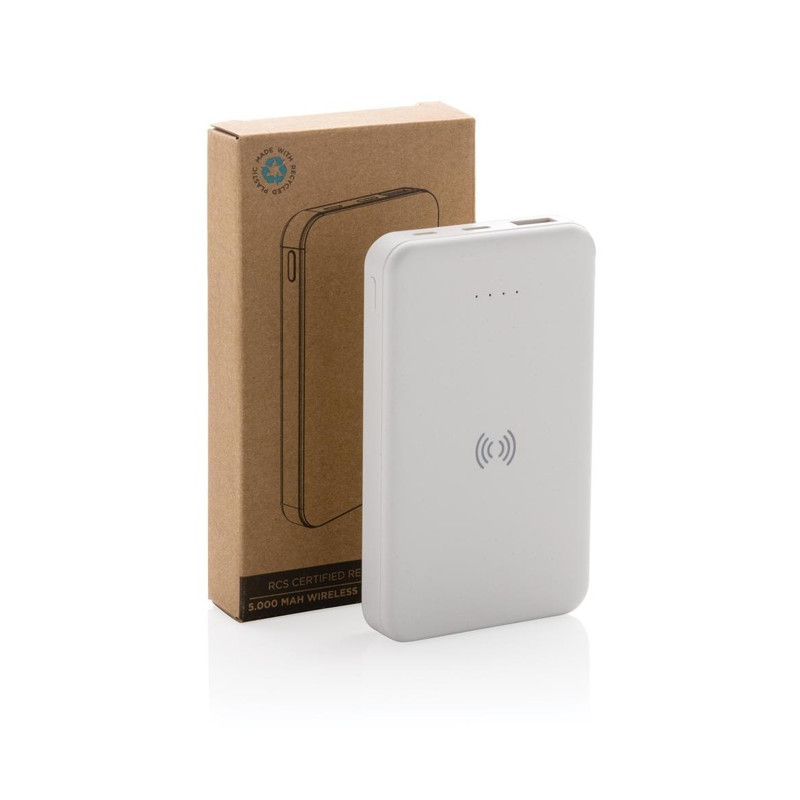 Bezdrôtová powerbanka 5000 mAh 5W, RCS