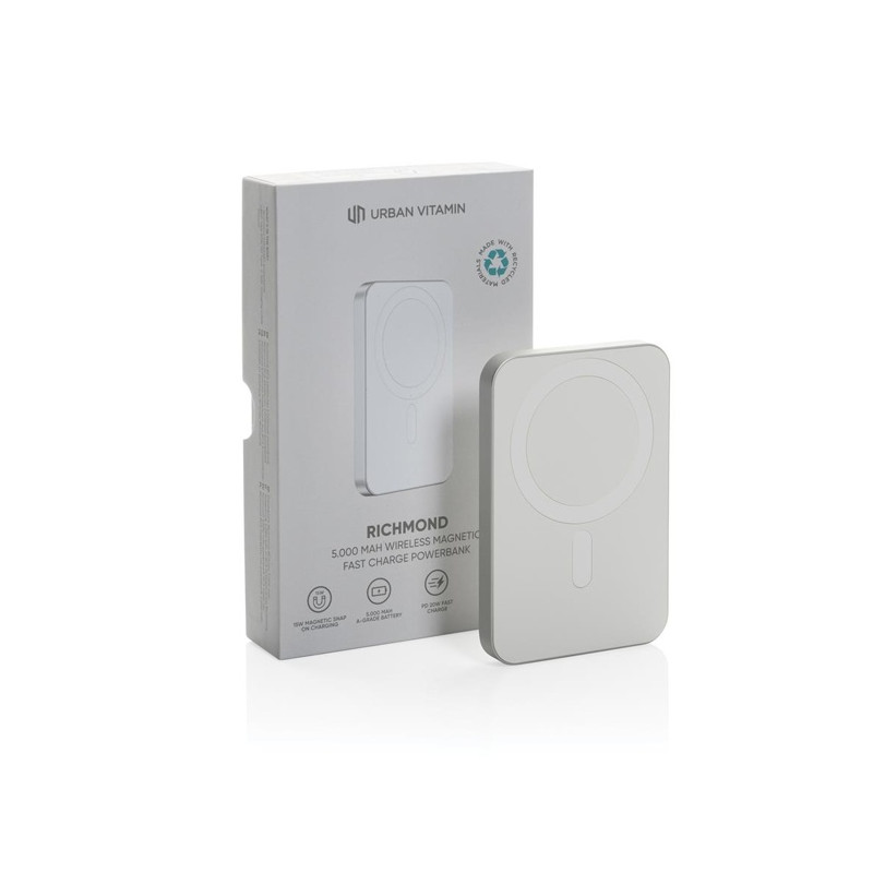 Powerbanka 5000mAh Richmond z RCS alu a plastu