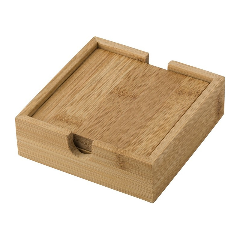 Sada bambusových podtácok