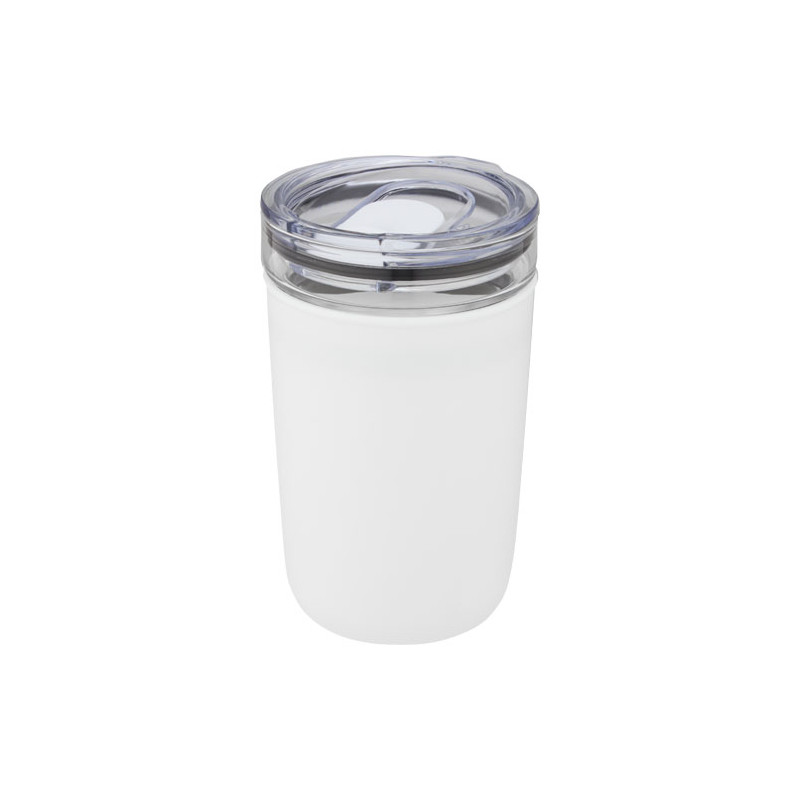 Sklenený kelímok (420 ml) s vonkajšou stenou z recyklovaného plastu