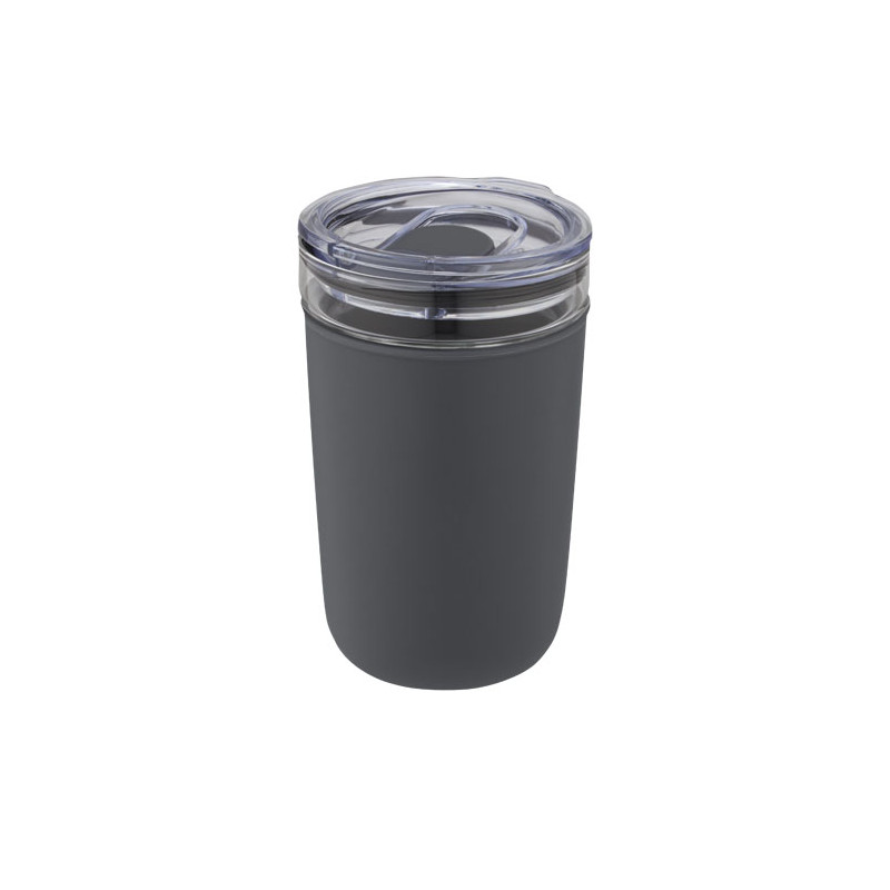 Sklenený kelímok (420 ml) s vonkajšou stenou z recyklovaného plastu