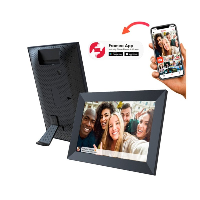 Digitálny fotorámček, čierna
