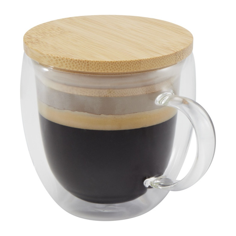 Dvojstenný sklenený hrnček (250 ml)