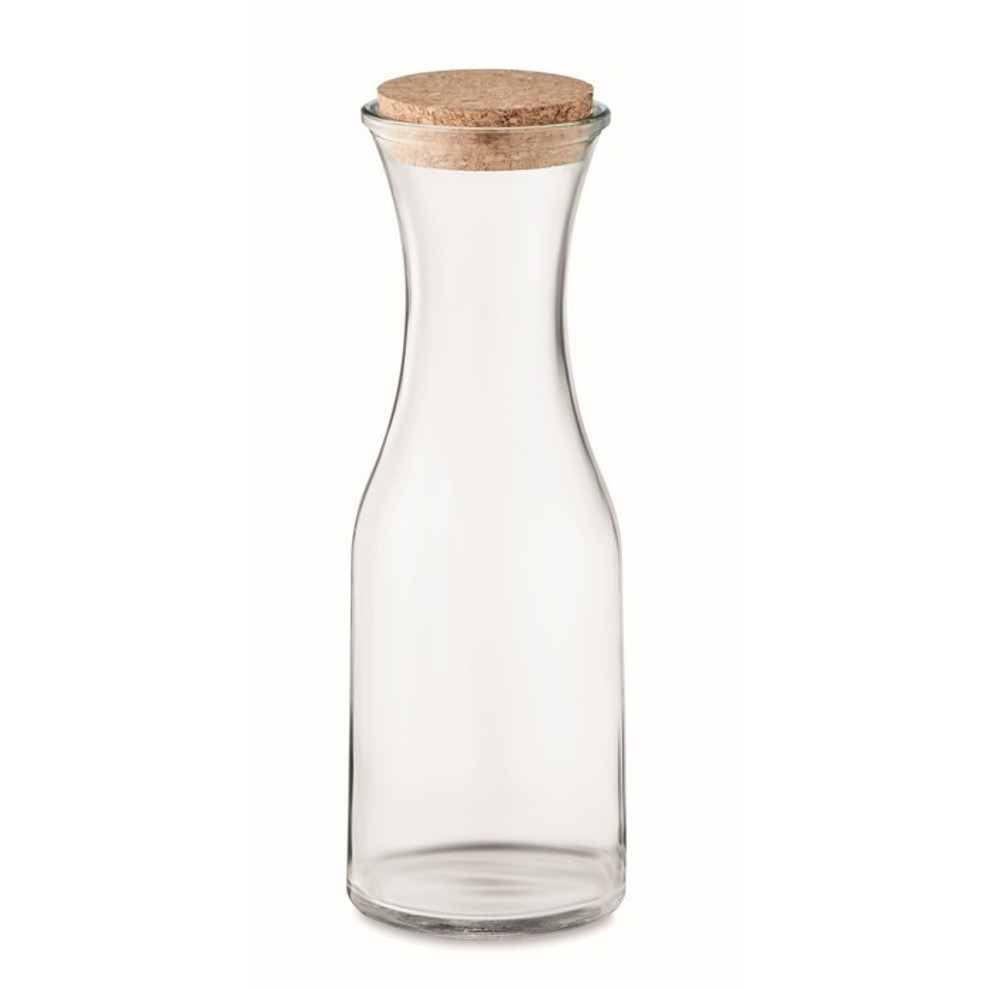 Sklenená karafa s korkovým vekom 1000ml