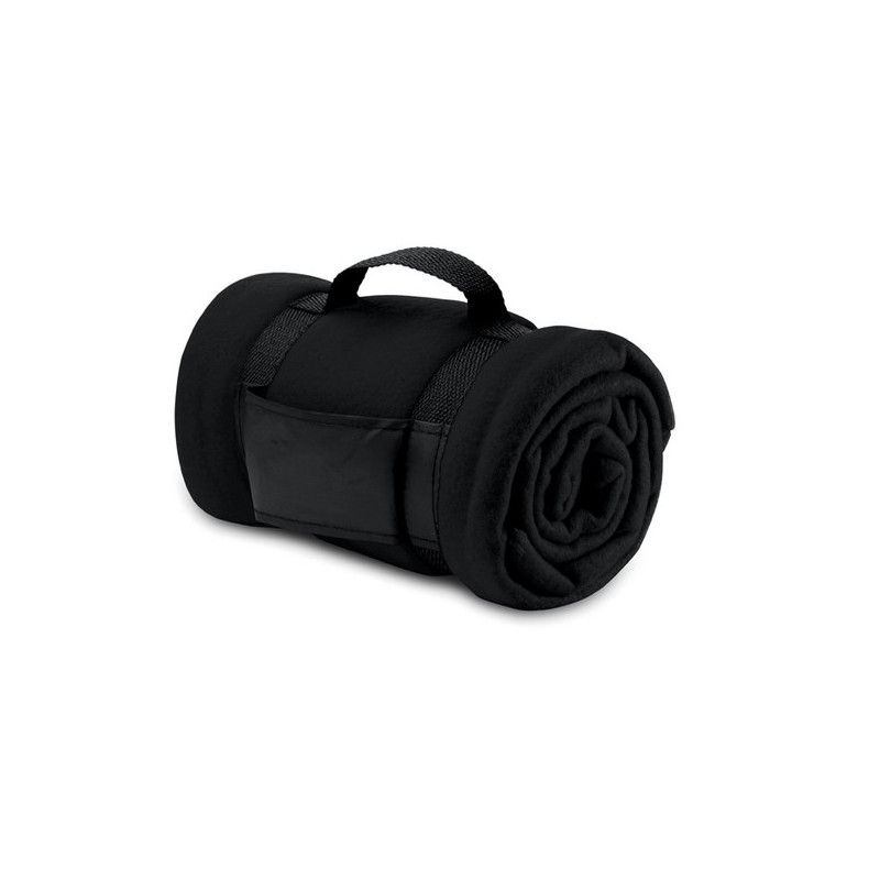 Flísová deka s popruhom 180 g/m2