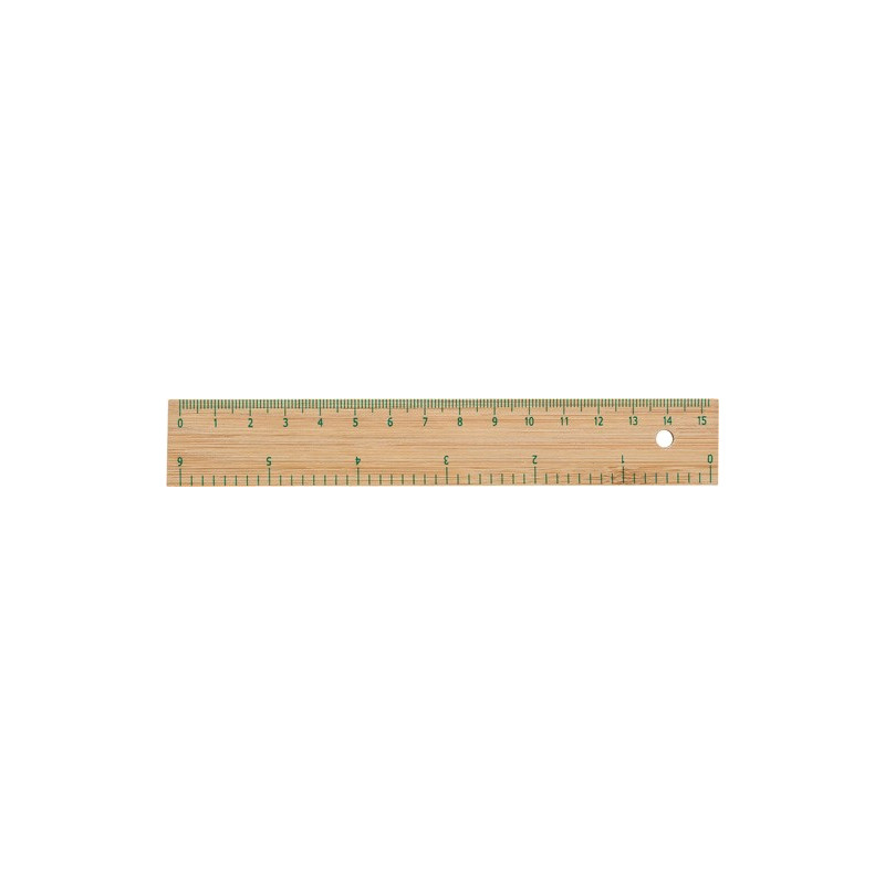 Bambusové pravítko (15 cm)