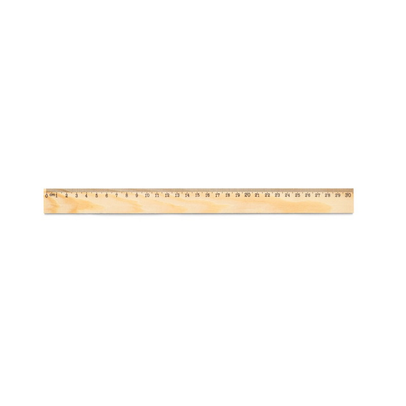 Pravítko z borovicového dreva (30 cm)