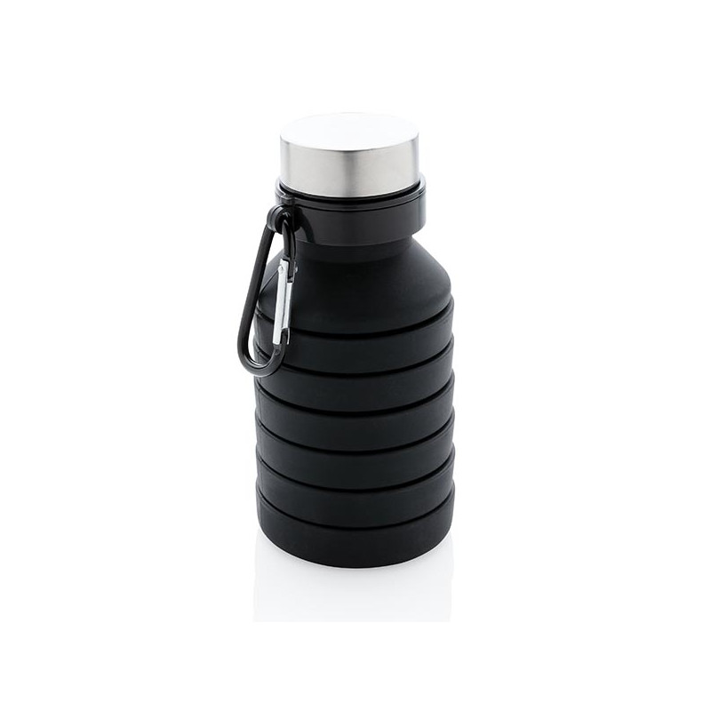 Nepriepustná silikónová skladacia fľaša (550 ml)