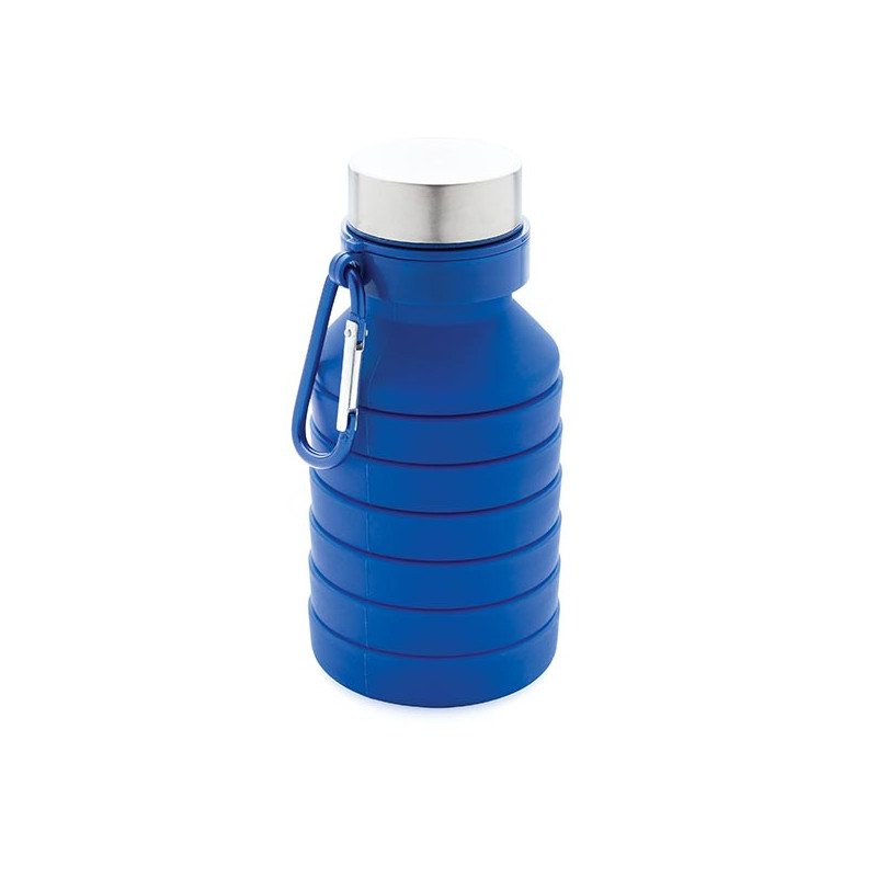 Nepriepustná silikónová skladacia fľaša (550 ml)