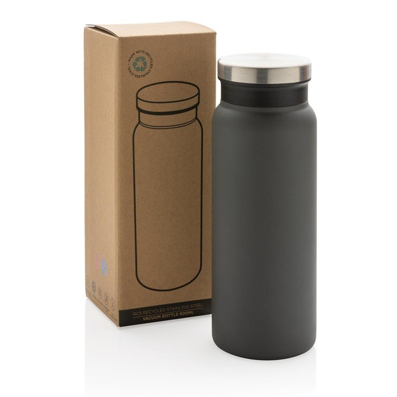 Termo fľaša 600ml z RCS recyklovanej ocele