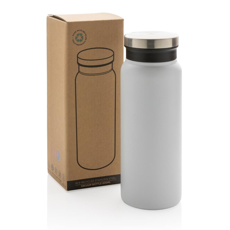 Termo fľaša 600ml z RCS recyklovanej ocele