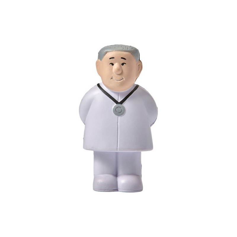 Antistresová pomôcka - doktor, biela