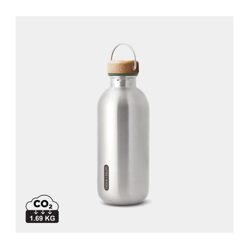 Oceľová fľaša na vodu 600 ml Black+Blum