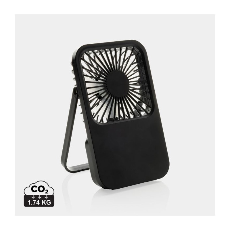 Nabíjateľný stolový ventilátor z RCS plastu