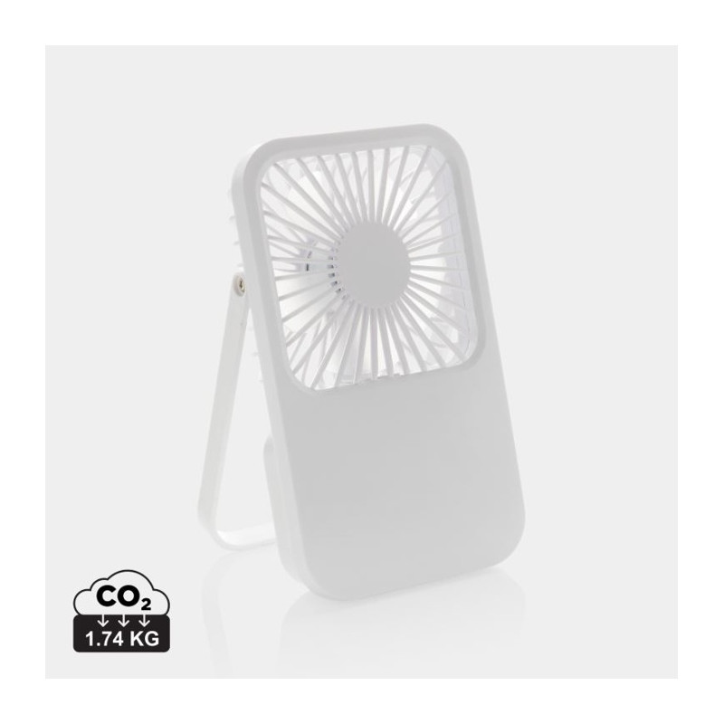 Nabíjateľný stolový ventilátor z RCS plastu