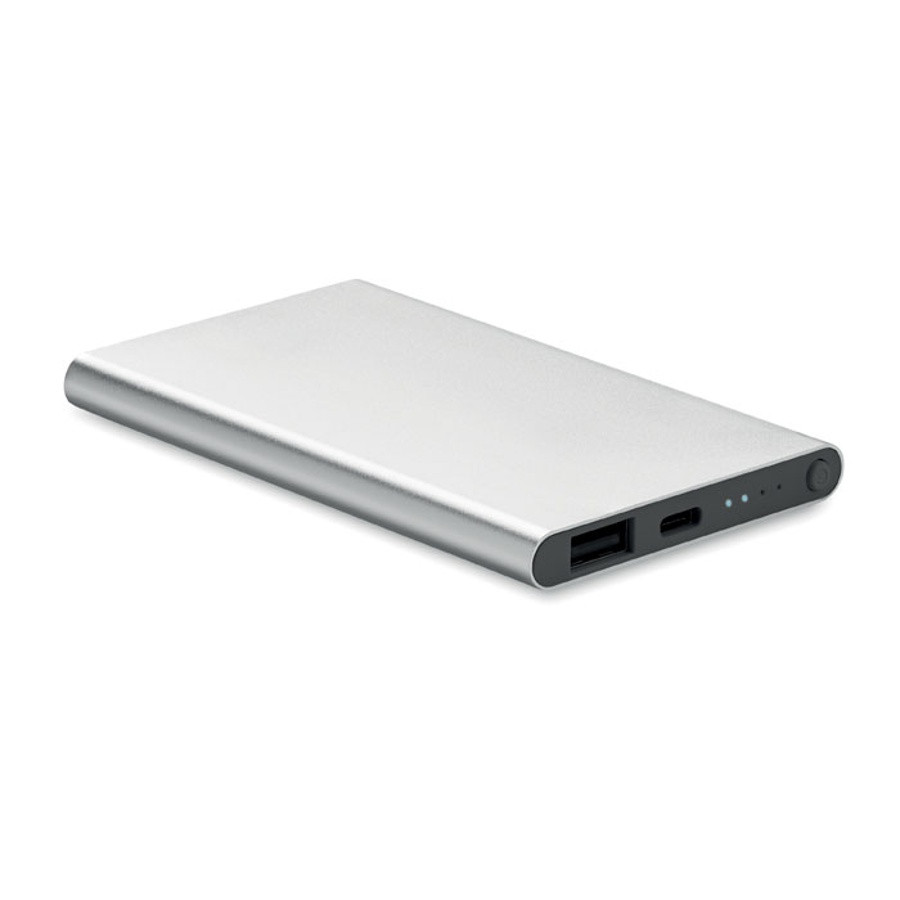 Hliníková powerbanka 4000 mAh