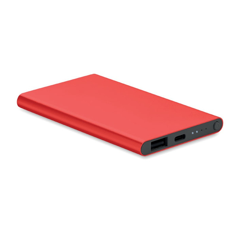 Hliníková powerbanka 4000 mAh