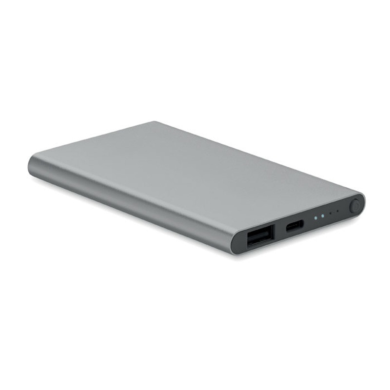 Hliníková powerbanka 4000 mAh