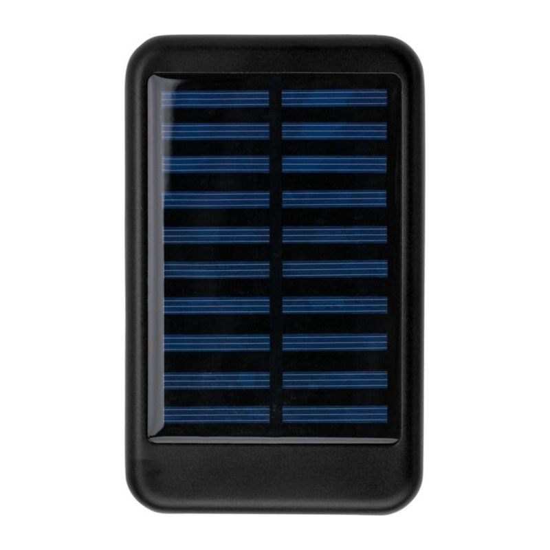 Hliníková solárna powerbanka 4000 mAh