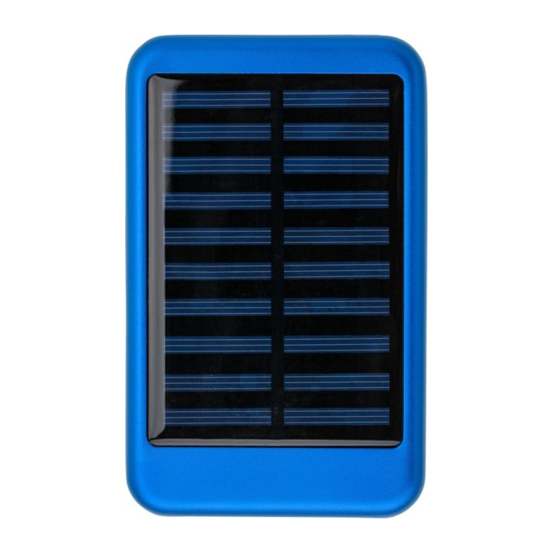 Hliníková solárna powerbanka 4000 mAh