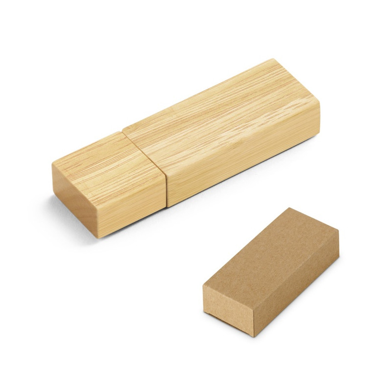 Bambusový USB kľúč 8GB, prírodná