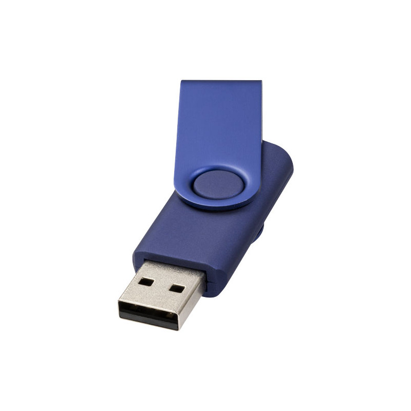 Otočný kovový 4 GB USB disk