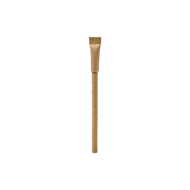 Guľôčkové pero z recyklovaného papiera (modrá náplň)