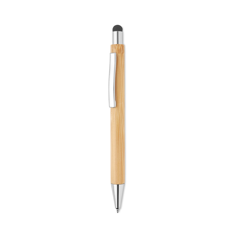Guľôčkové pero a stylus z bambusu