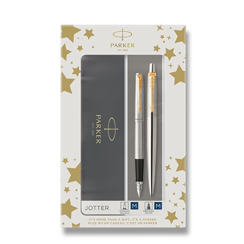 DUO SET Parker Jotter Stainless Steel GT