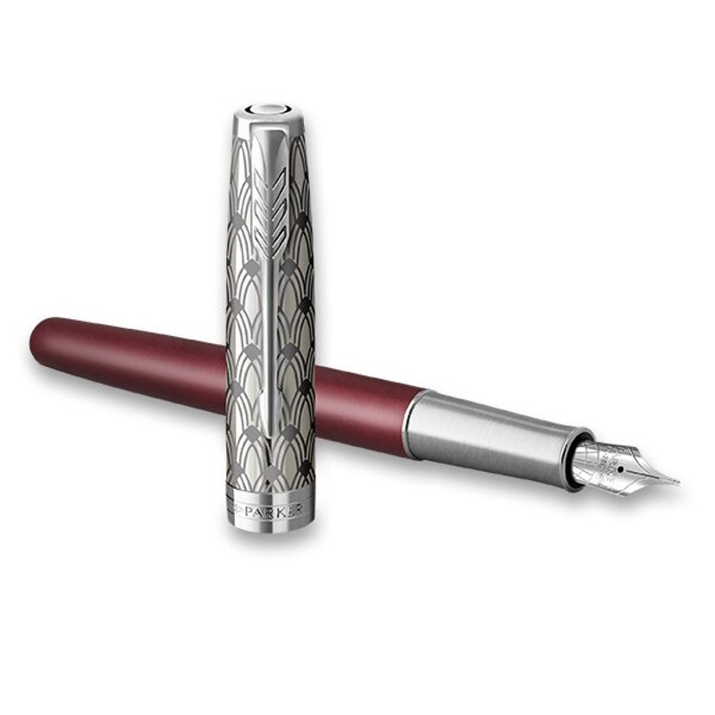 Plniace pero Sonnet Premium Metal Red CT