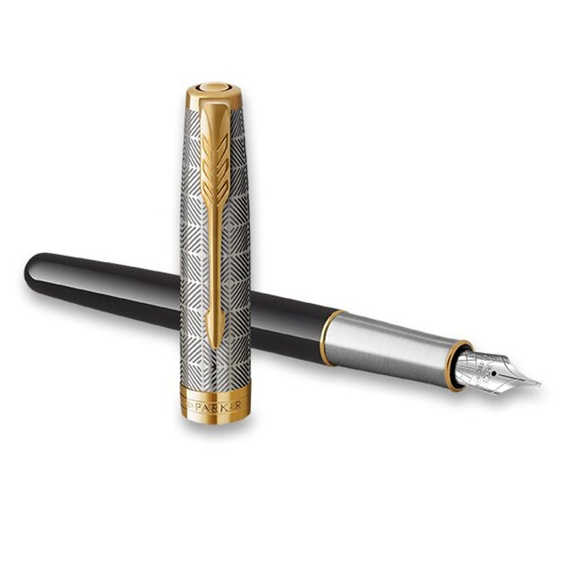 Plniace pero Sonnet Premium Metal Black GT